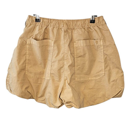 Anthropologie Pilcro Utility Bubble Hem High Waist Shorts