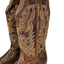 Boulet Womens Leather Embroidered Cowboy Boots
