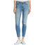 MOTHER Womens The Looker Ankle Fray Jeans