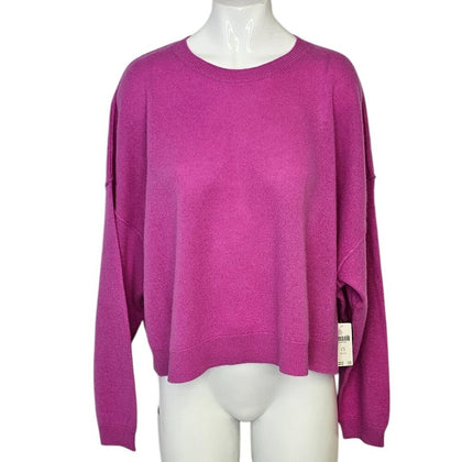 Anthropologie Pilcro The Alani 100% Cashmere Crop Sweater