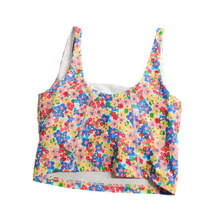 Old Navy Power Soft Light Support Go Dry Crop Tank Active Top